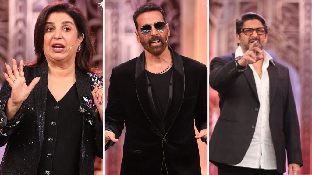 Farah Khan Takes Charge on Bigg Boss 19 with Akshay Kumar and Arshad Warsi to Grill Contestants
